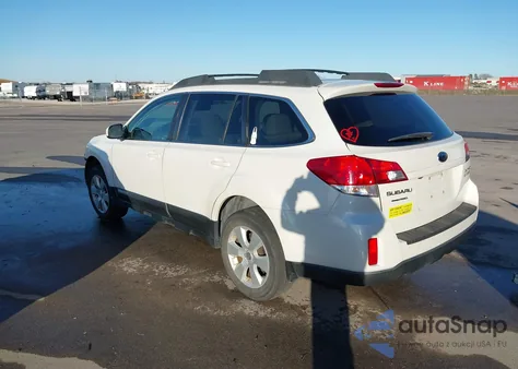 2011 Subaru Outback 2.5I Premium from USA, damaged, VIN 4S4BRCGC9B3386687